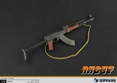 1/6 AKS47 Gun model Folding Buttstock Assault Rifle Weapon For 12″ Figure ❶USA❶