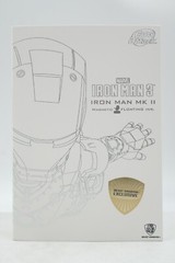 Beast Kingdom Exclusive Iron Man Mark II Magnetic Floating Chrome Silver