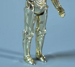 C-3PO Vintage Kenner Star Wars: IV A New Hope Figure Loose 1977 HK Bright Gold