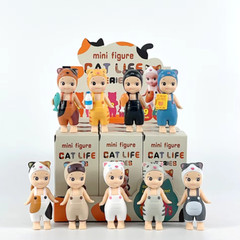 1PC-Random Sonny Angel Cats Life Action Figures Toy Ornament Doll Cat Blind Box