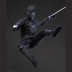 WELIKE TOYS WLT05 1/12 Spider Man Male Action Figure Model Black Ver. In Stock