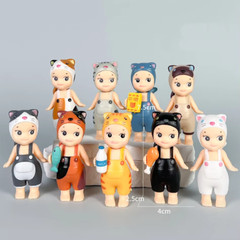 1PC-Random Sonny Angel Cats Life Action Figures Toy Ornament Doll Cat Blind Box