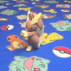 Pokemon Lopunny Figure Finger Puppet 2009 Nintendo Bandai PVC Japan USA Seller