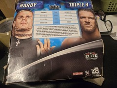Mattel WWE Elite Collection Triple H vs Jeff Hardy 6″ Figures *Damage Box* New