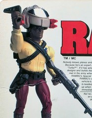RAMBO: The Force of Freedom Turbo Figure, Vintage 1985/86, Mint on Sealed Card!!