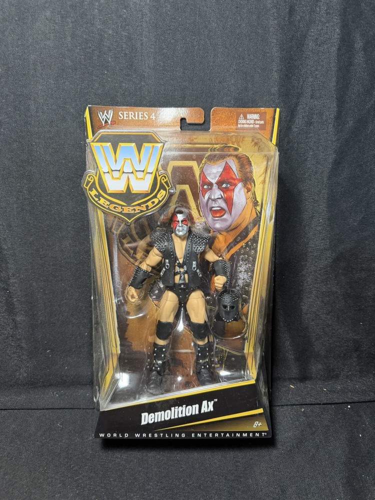WWE Legends Series 4 Demolition Ax Figure Mattel Wrestling