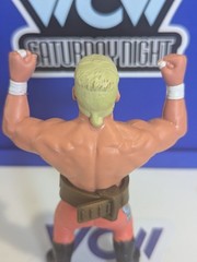 Vintage WCW Galoob – WWF Mattel LJN Hasbro – Sting w Belt UK Exclusive Orange