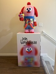 POP MART Mega Space Molly 1000% Jon Burgerman Figure Limited Edition