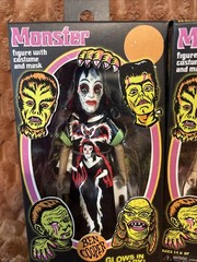 NECA Ben Cooper Glow In Dark Vampire Girl And Dracula 5.5”lot of 2 NEW In BOX