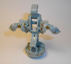 Bakugan New Vestroia Haos Mega Brontes 1.25″ 600G Gray