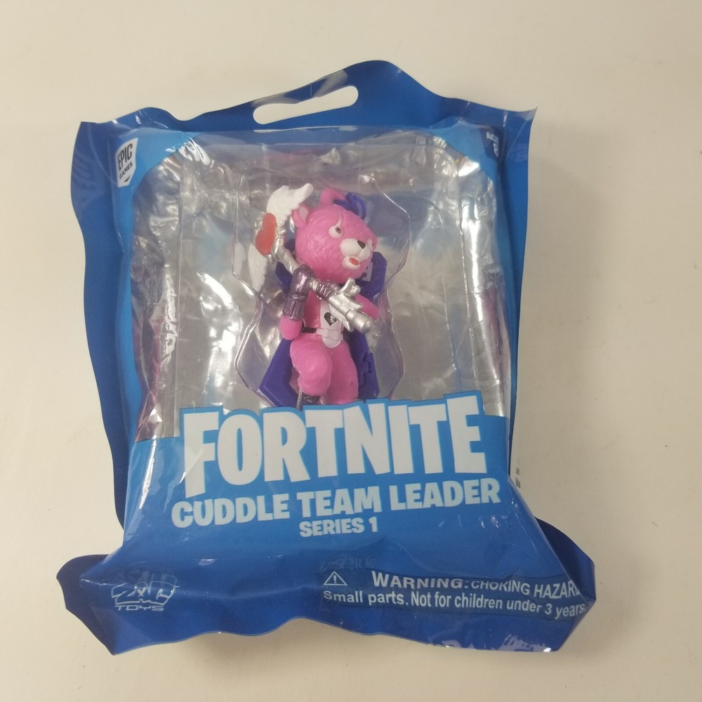 Fortnite Cuddle Team Leader Series 1 3 Inch Epic Games Zac Toys New Pink Bear