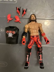WWE Elite 104 Aj Styles Wrestling Figure Mattel WrestleMania Raw Smackdown TNA 6