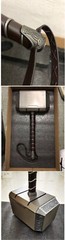 HCMY Full Metal Version 2.0 1:1 The Avengers Thor Hammer Replica Props Mjolnir