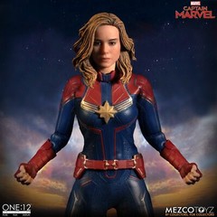 Mezco Toyz Captain Marvel Superhero Comics One:12 Collective Action Figure 76670