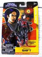 3 Final Faction Steel, Amari, Shift Alpha Team 1 ~ 3.75″ Action Figures