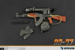 1/6 AK 47 Assault Rifle Soldier Weapon for 12″ figure worldbox phicen ❶USA❶