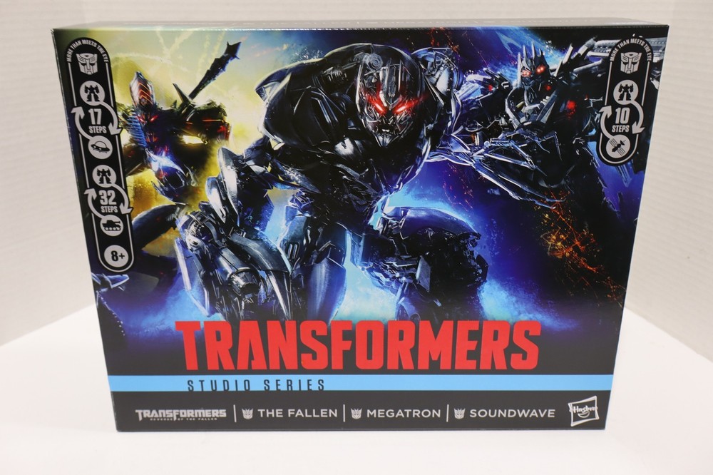 Transformers Revenge of The Fallen Studio Series Megatron Soundwave 3 Pack New