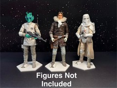 Star Wars Black Series 6 Inch Color Figure Stand (pack of 10)