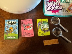 Mini Brands Books Series 1&2 – BUNDLE – Rare BURN BOOK, Cat Kid, Roald Dahl