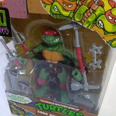 New 2024 TMNT Remastered 1988 Raphael Ninja Turtles 40 Years Of Series
