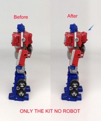 Backpack Upgrade Kit For OPs prime Earthrise Shattered Glass Red/Gray/Purple