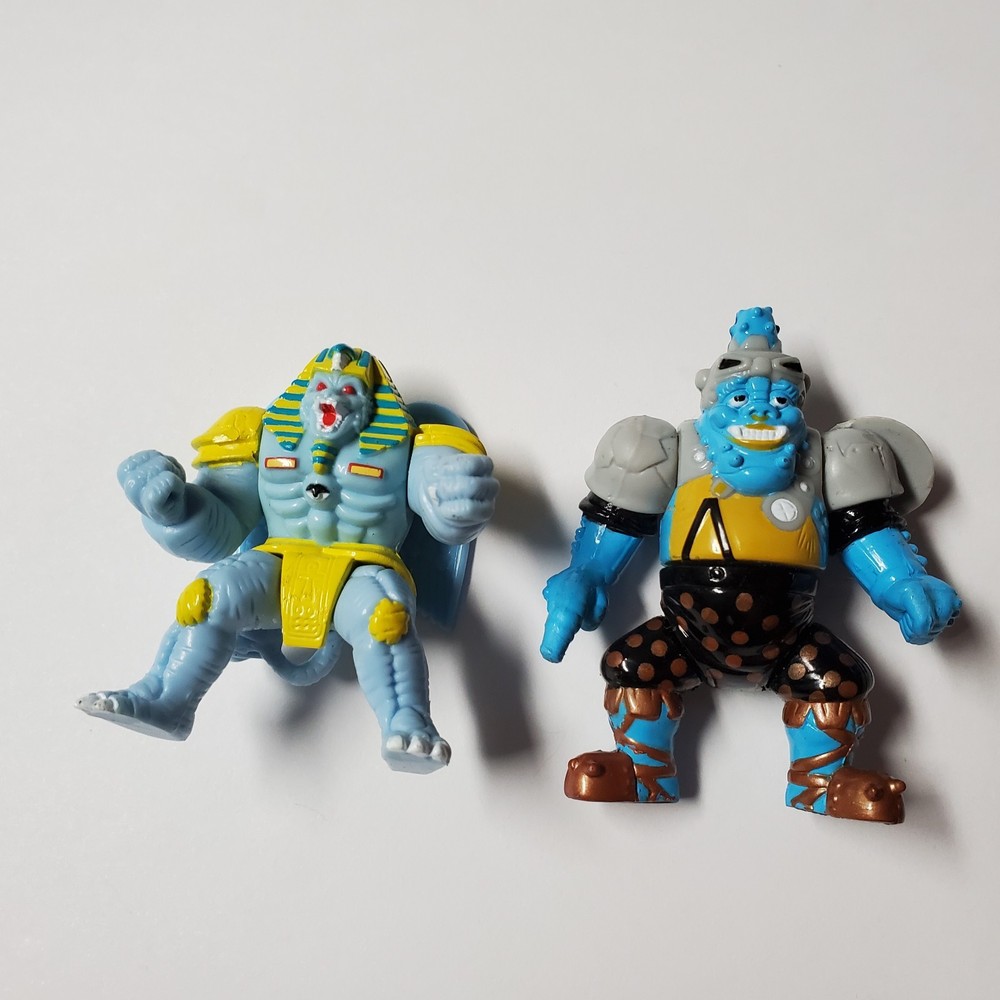 LOT Vtg Mighty Morphin Power Rangers King Sphinx Squatt Space Alien Figure 1993