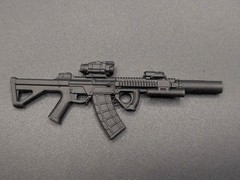 1/12 scale 3D printed QBZ-191 carbine rifle for classified marvel legends