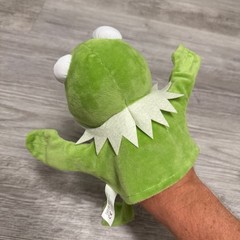 The Muppets Hand Puppet Kermit The Frog Licensed Puppets RARE Vintage