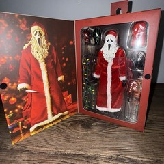 NECA GHOST FACE GHOSTFACE SANTA’S SLAY ULTIMATE 2026 ACTION FIGURE – IN HAND