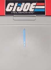GI Joe Muskrat 1988 Machete Weapon Accessory Original 80’s Hasbro Unbroken