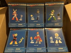 * JADA TOYS MEGA MAN , ELEC MAN , CUT MAN , ICE MAN , FIRE MAN HYPER BOMB NEW *