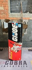 GI JOE ~ 1983 SNAKE BATTLE ARMOR ~ S.N.A.K.E. ~ 100% COMPLETE & WHITE BLUEPRINT