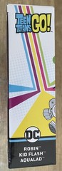 DC Teen Titans Go 2017 Face Swappers Robin, Kid Flash and Aqualad Figure – New