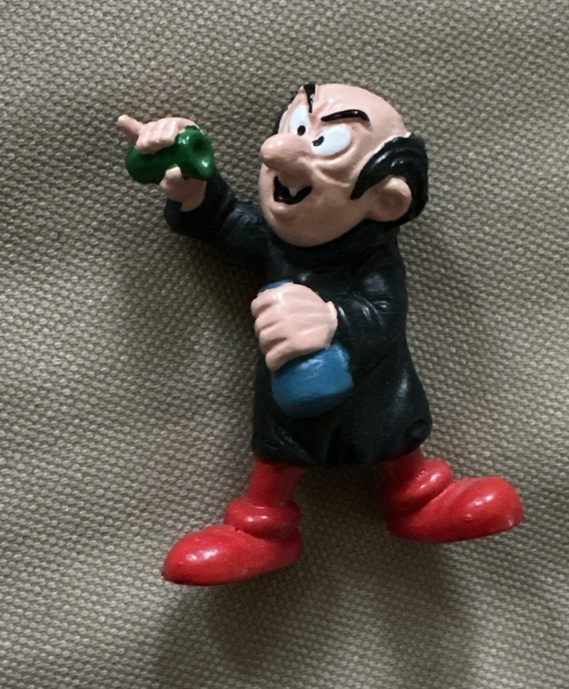 RARE Smurfs 40211 Gargamel Figure Vintage 1978, Hong Kong