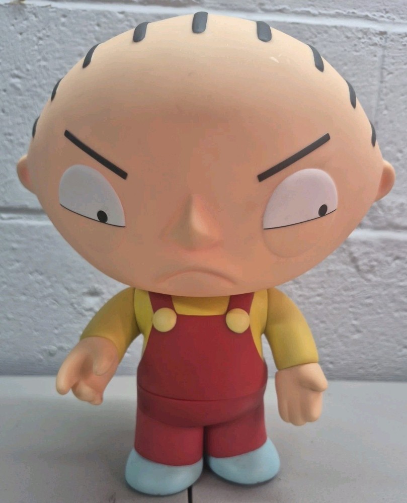 Mezco 2005 Family Guy Deluxe Talking Stewie Griffin 11″ Vintage WORKING