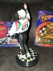 John Force Lot Collectible McFarlane Figure + Diecast Funny Cars + Trading Card