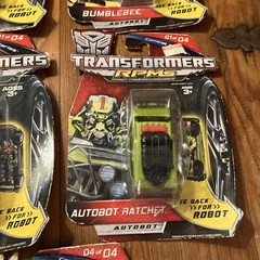 Transformers RPMs Lot Bumblebee Ironhide Sideways Ratchet Long Haul Sealed