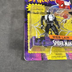 BLACK SUIT WEB LAIR SPIDER-MAN ACTION FIGURE NEW TOYBIZ KAY BEE EXCLUSIVE MARVEL