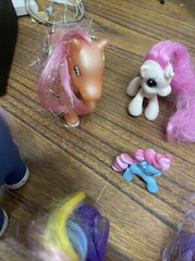 My Little Pony Toy Lot, 19 Various Ponies & Sizes, Used