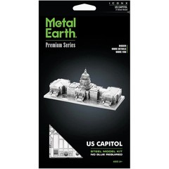 United States – U.S. Capitol Building 3D Figure Model Kit (Steel, Hard Difficul