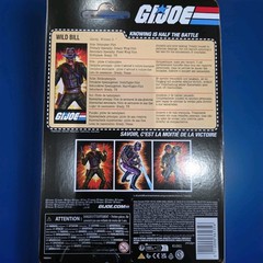 GI Joe Classified Series Retro Cardback Wild Bill Hardy 6in Figure New Hasbro