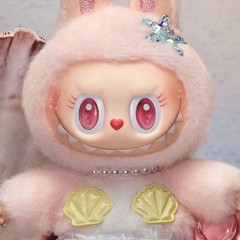 POP MART Labubu The Monsters De Vliegende Seriers Mermaid Mokoko Plush Pendant