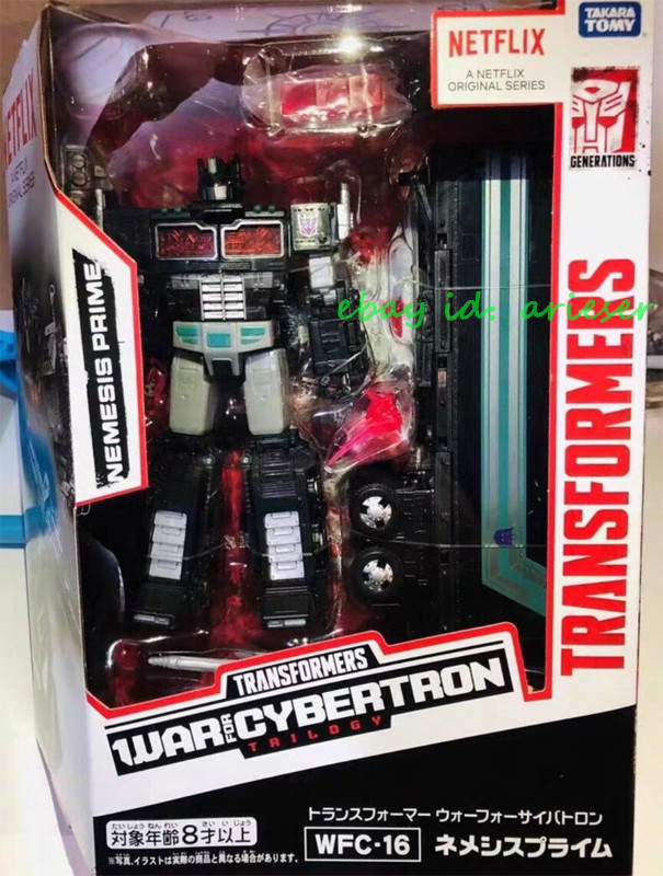 Takaratomy War For Cybertron Wfc-16 Nemesis Prime Action Figure New Toy In Stock
