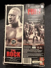 WWE Unmatched Fury The Rock: Series 5 Platinum edition figure Raw WWF Smackdown