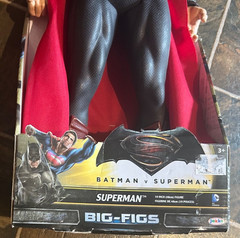 2016 DC Batman vs Superman Big-Figs 19″ Superman Figure Jakks New in Box