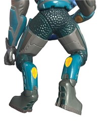 HALO JOYRIDE BLUE/TEAL ELITE ACTION FIGURE W/ WEAPON BLUE VIDEO GAMES TOYS