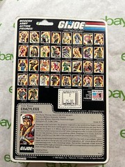 Crazy Legs G.I. Joe Hasbro MOC Brand New! 3 3/4” – Nice Card!