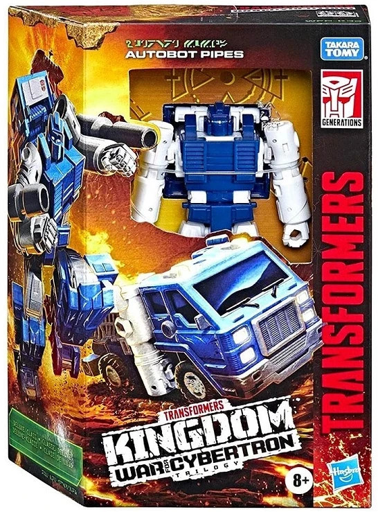 TRANSFORMERS GENERATIONS WFC-K32 PIPES Deluxe Class WAR FOR CYBERTRON KINGDOM