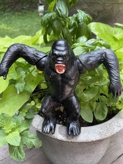 Vintage 1973 Mattel BIG JIM Jungle Adventure Safari KING KONG Gorilla Working