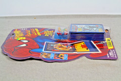 Vtg 1994 Toy Biz Spider-Man Pocket Comics Action Playset E.S.U. Lab New on Card